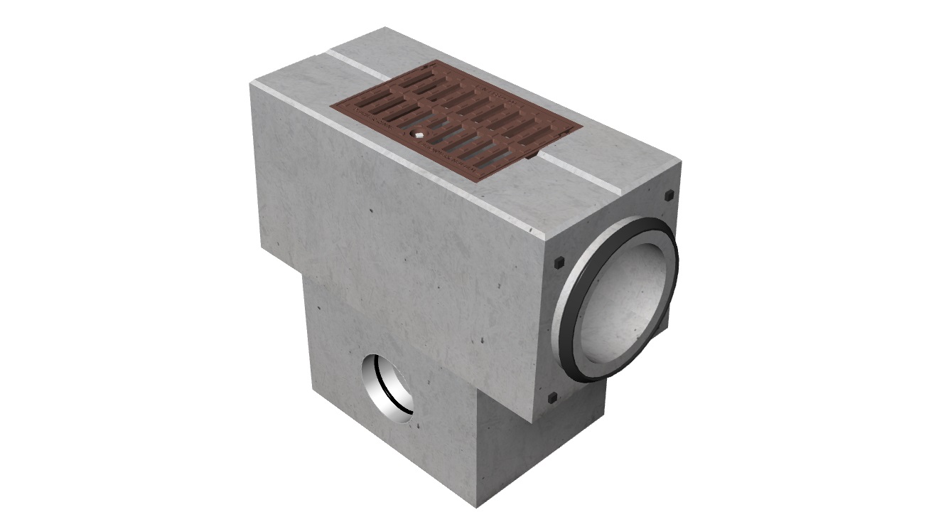 Rendering Pfuhler Rinne monolithischer Schacht